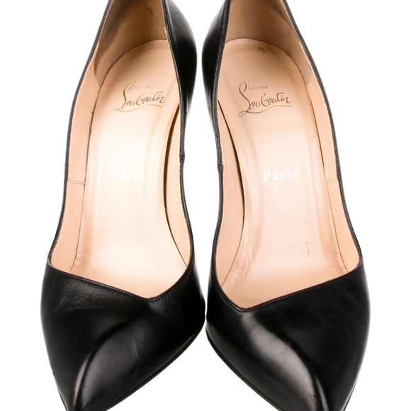Christian Louboutin Cornielle Leather Pumps - Picture 1 of 6